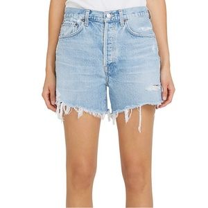 NWT Agolde Parker Long Short in Swapmeet size 27